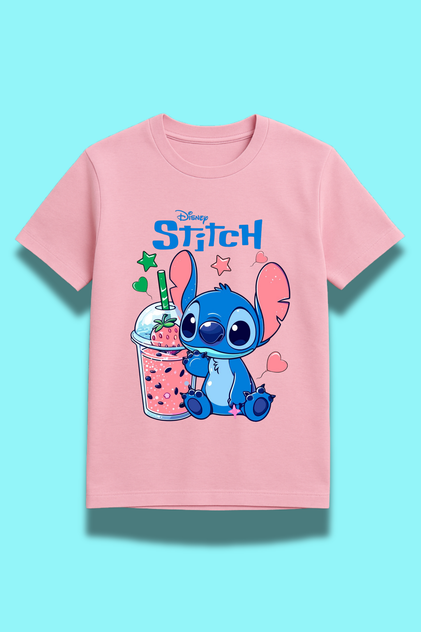 Disney stitch graphic t shirt